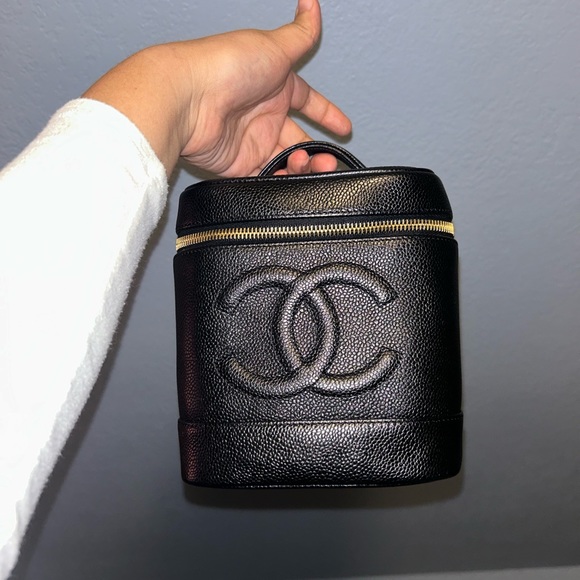 Chanel Caviar Leather Handbag - Picture 1 of 12